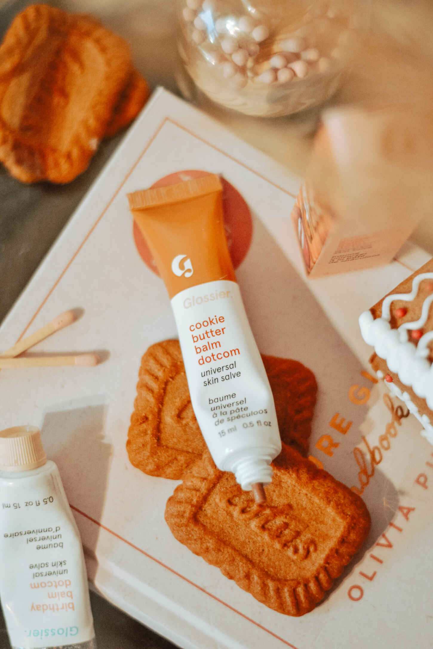 Glossier HQ is *just* as nostalgic for original Balm Dotcom in Cookie  Butter and Hot Cocoa too! ➡️