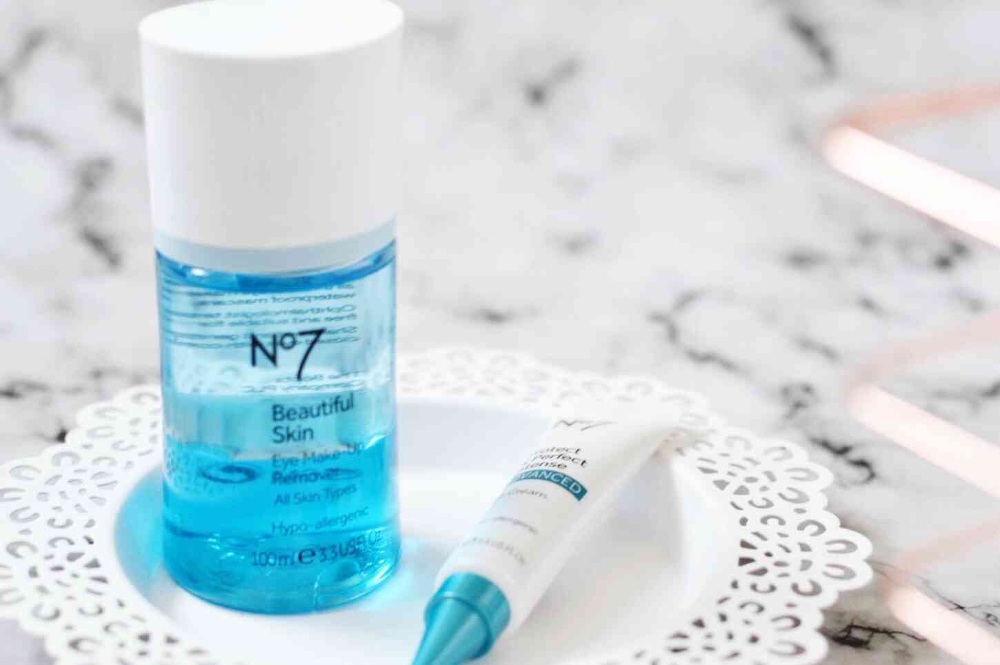 Skincare Routine with No7 Products 