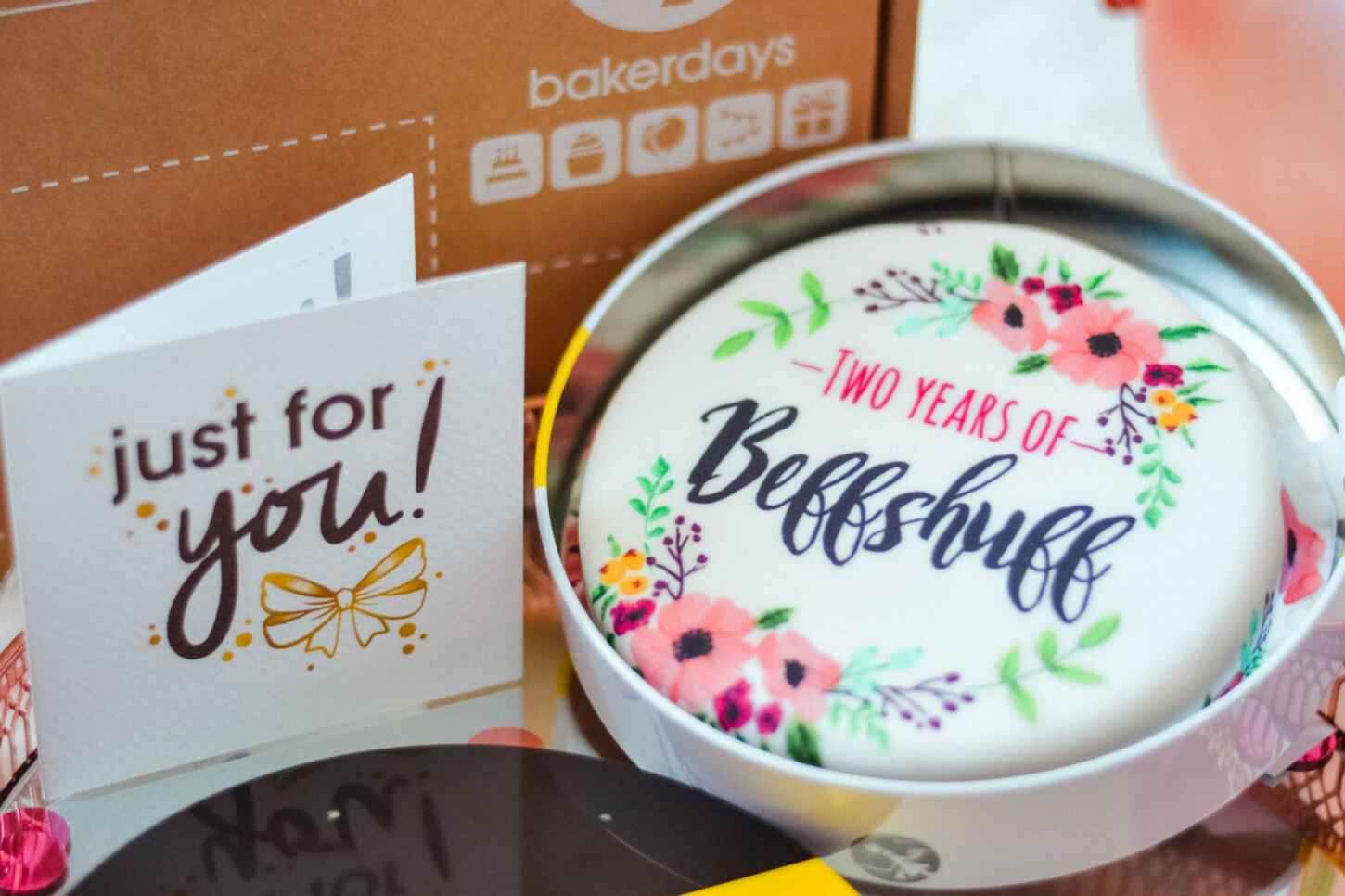 Cake delivered through the letterbox? Gimme. BEFFSHUFF